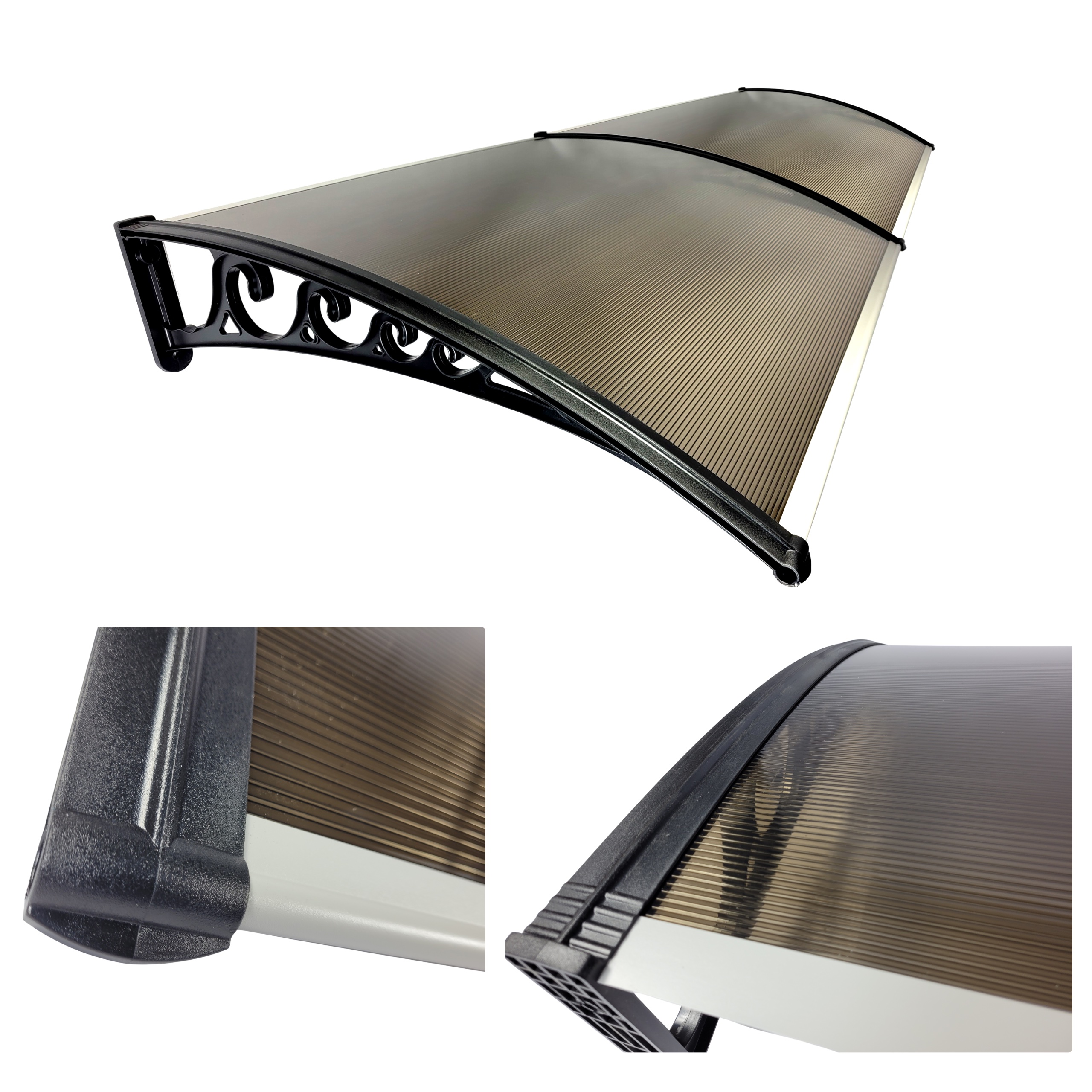 Klasyczny daszek nad drzwi 200x120 Metal-Gum